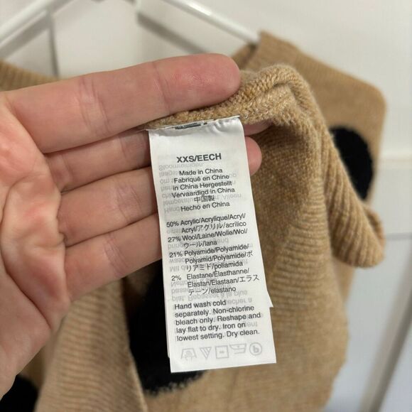 Madewell Dot Graystone Wool Blend Crewneck Sweater - Picture 7 of 9